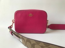 mini camera bolsa with butterfly print