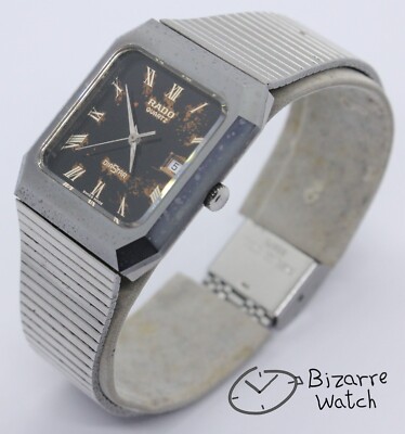 Vintage Rado Diastar 105.0116.3 Kratzfest 29mm ESA 965.111 neue Batterie