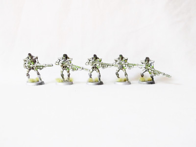 Warhammer 40k Necrons 5 DEATHMARKS Custom Painted by Pizzazz