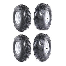 2/4pcs 16x8-7 Wheel Tire Rim for 4 Wheeler GoKart Cart Taotao ATV Quad 50cc 70cc