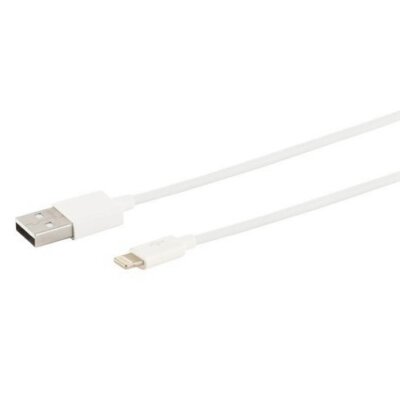 Ladekabel für iphone Handy USB Typ A zu USB Typ 8pin Schnellladekabel Weiß 1m