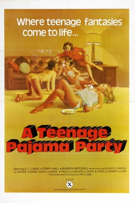 Teenager Pyjama Party 01 Poster Leinwand Film Film Druck A0 A1 A2 A3 A4 A5 A6 Kunst