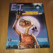 Vintage: VERY NICE PIECES 1982 E.T. The Extra-Terrestrial Colorforms Set: