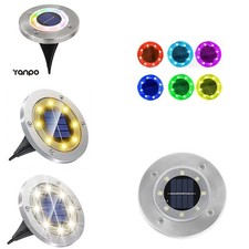 1X 4X LED Buried Under Ground Light Stainless...