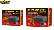 EXO TERRA REPTILE VIVARIUM THERMOSTAT TERRARIUM HEATING CONTROL TEMP 100W 300W