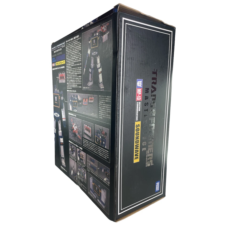 Transformers Toy Masterpiece MP-13 Soundwave с кассетой с лазерным клювом в открытой коробке - Изображение 2 из 4