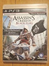 Assassin's Creed IV: Black Flag [PS3] complete cib with codes MINT see pics :)
