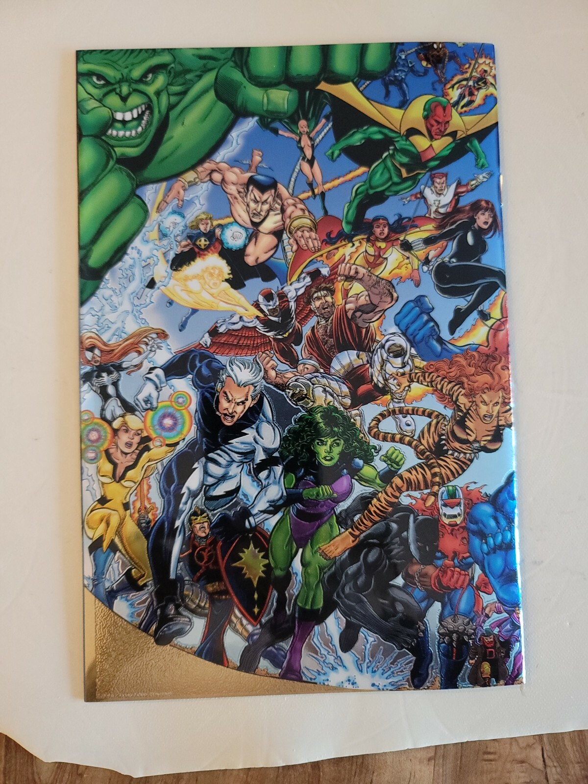 Marvel Collectible Classics: The Avengers #1 Chromium Wraparound Cover ...