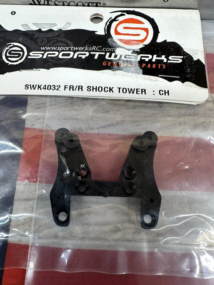 SPORTWERKS SWK4032 Front/Rear Shock Tower 1pc. for: CH ~~ NEW ~~ - Image 2 of 4