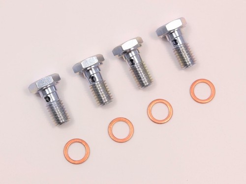 HOHLSCHRAUBE BREMSLEITUNG BREMSSCHL�UCHE M12X1,5 SCHRAUBE + DICHTUNG 4x - Bild 1 von 1