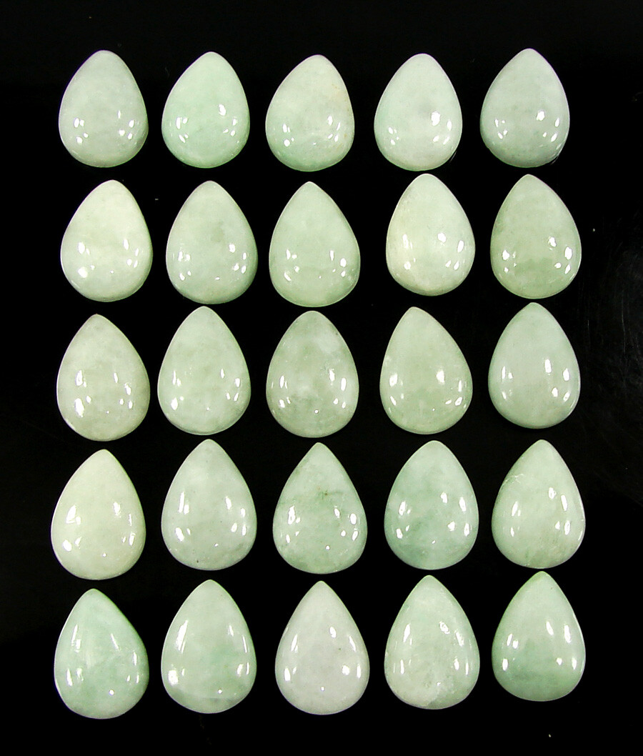 小物 80's Vintage stone  Green Eage Vintage Apple Green Jadeite Cabochon Ring in 14K Yellow Gold