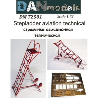 Dan Models 72501 Scale Kit 1:72 Stepladder Aviation Technical Engineering