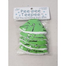 Beba Bean Pee-Pee Teepee Set Of 5 Golf Green New Bag Artist series NIP