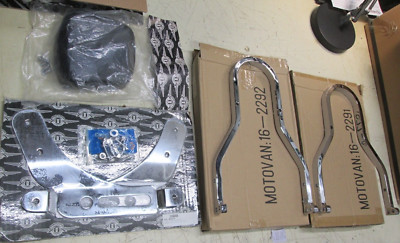 ROADKROME  CHROME BACKREST + MOUNT KIT - HONDA VTX1800N  2005-08 / GETS 2 HEIGHT