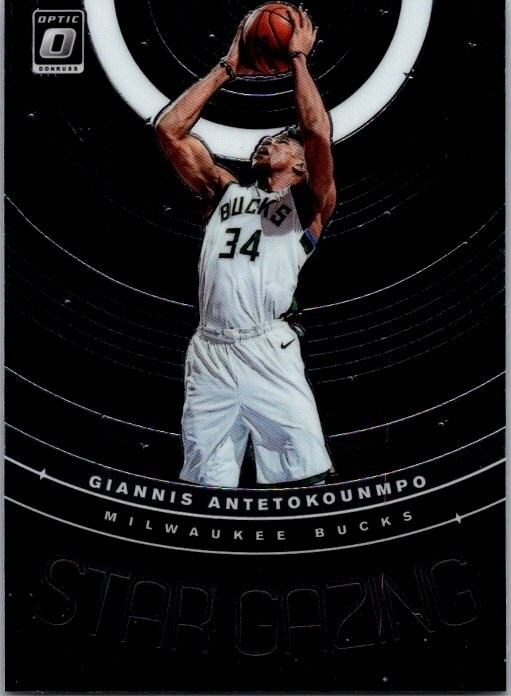 2019-20 Panini Donruss Optic Giannis Antetokounmpo Star Gazing #14