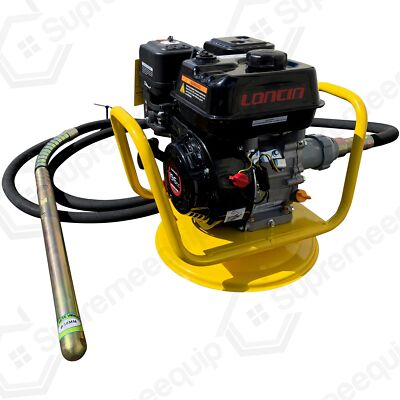 #ad #ad 6.5HP Gas Power Concrete Vibrator 1.5 Inch x 18 Foot Flexible Vibrate Poker $699.00