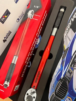Teng Tools 1/2 Drive Torque Wrench 40nm - 200nm Calibration Certificate