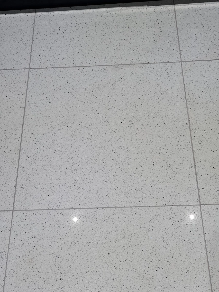 White sparkle floor tiles online