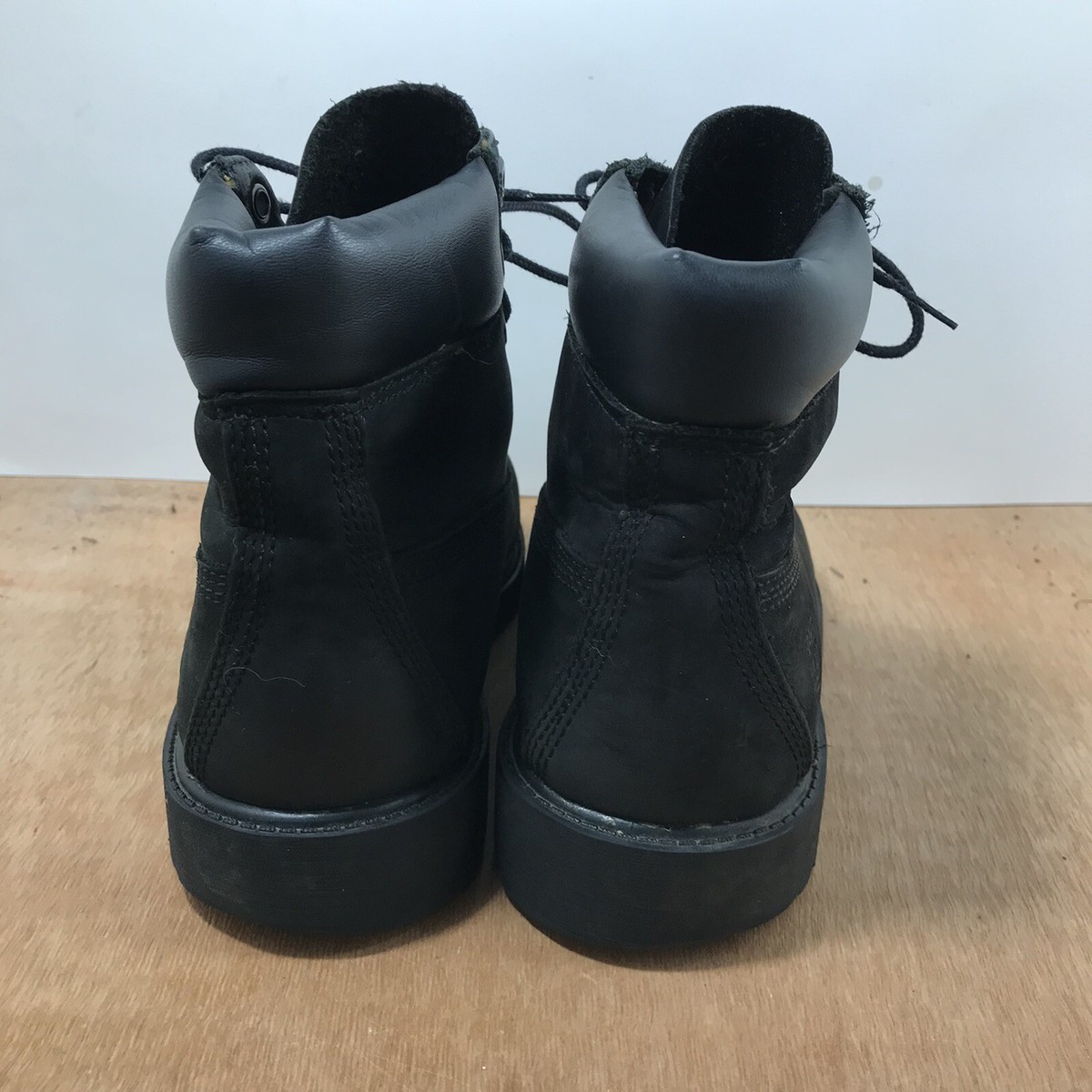 Timberland Premium Black Waterproof Boots, 12907 Youth Size