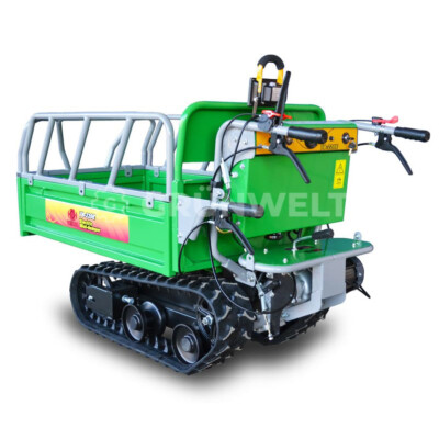 Elektro-Raupendumper Mini Transporter Raupendumper Dumper 450 kg E-Starter Weima