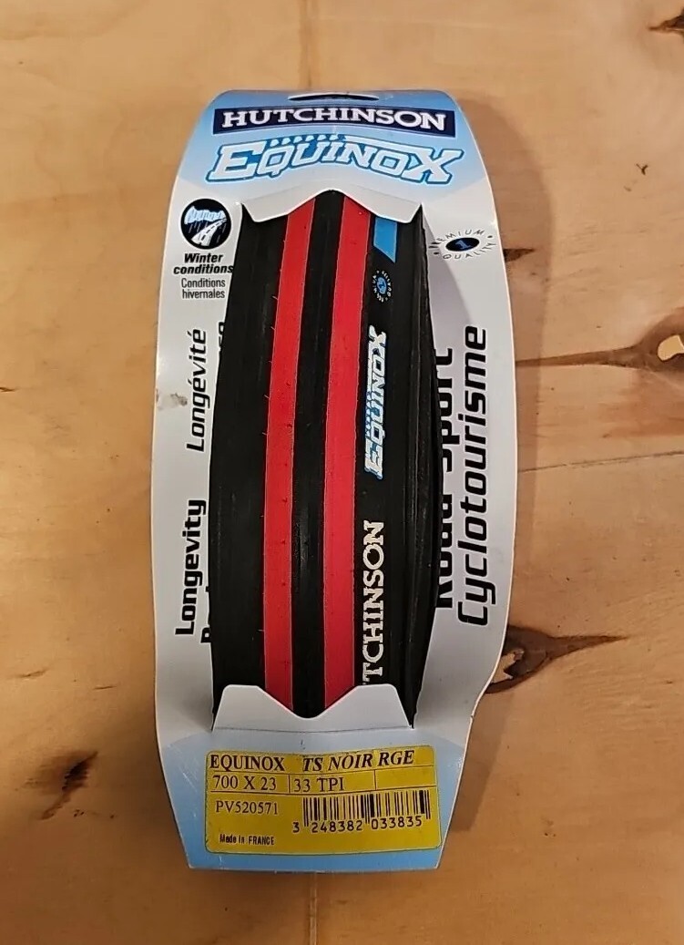 HUTCHINSON Equinox 700x23 33TPI LONGEVITY Road Sport Bike Tire (New) eBay