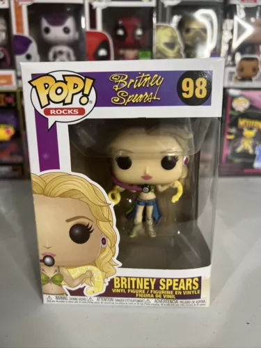FUNKO Pop! Rocks Britney Spears Slave 4U Vinyl Figure #98