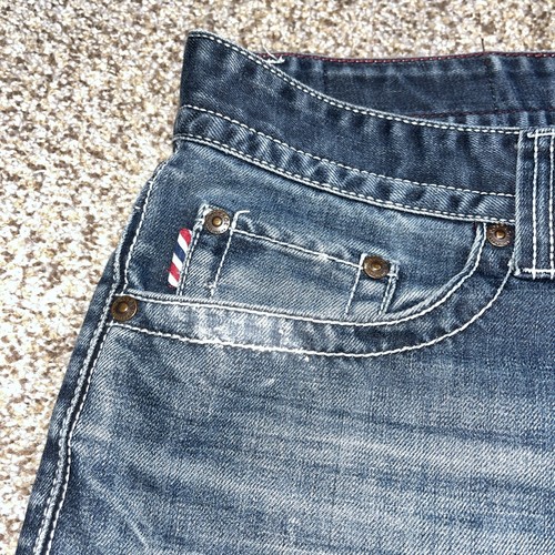 Postage Jeans Mens Size 32 Blue Denim Modern Vintage Distressed 32 X 30 - Picture 3 of 16