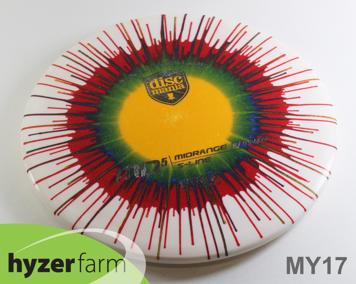 Discmania DYED S-LINE MD5 *pick color & weight* Hyzer Farm