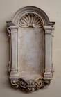 Classical Greek Wall Niche Plaque Home Decor