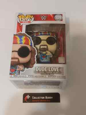 Dude Love Mick Foley Funko Pop! WWE 109  Pop Vinyl Action Figure FU61466