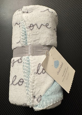 Cloud Island I LOVE YOU Plush Baby Blanket