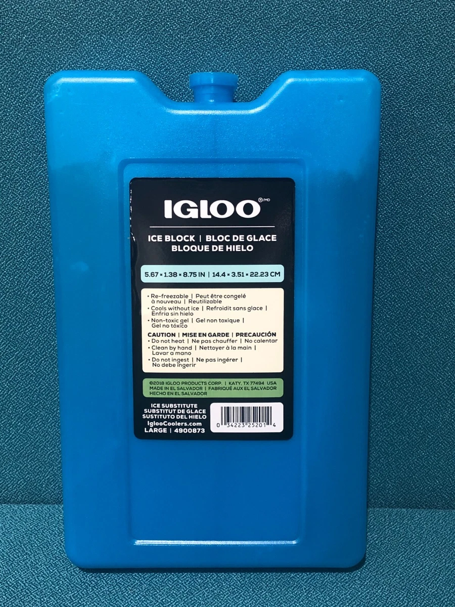 IGLOO MaxCold Large Ice Freeze Block - Blue