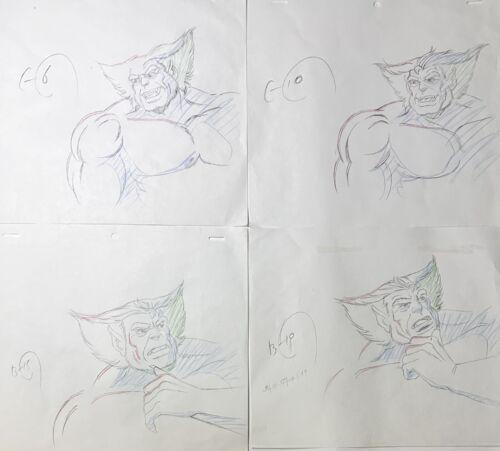 X-Men: The Animated Series - Production Sketches - Beast - Picture 1 of 5