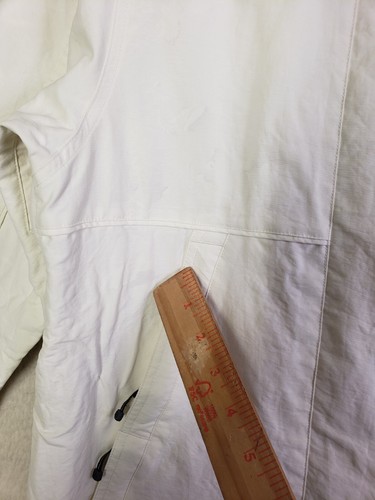 Cutter & Buck Women Jacket Small White Nylon Blend Long Sleeve Hooded Full Zip - Picture 7 of 24