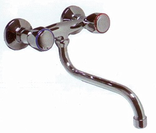 MONOBLOCK FREGADERA PARETE 15 CM, COLLO BASSO EKO