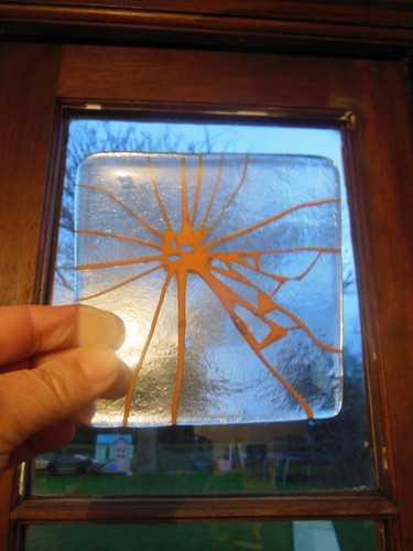 coasters/fused glass,cracked design buy single, 2, 3, 4 or more. multicolours - Picture 8 of 56