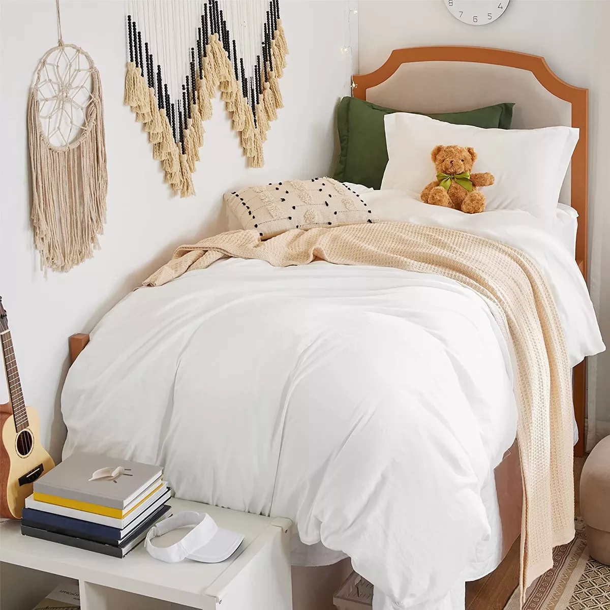 White twin bed in a bag deals