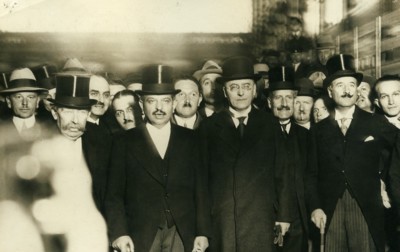Frankreich Paris Aristide Briand Pierre Laval Bruning Francois-Poncet Foto Rolle 1931