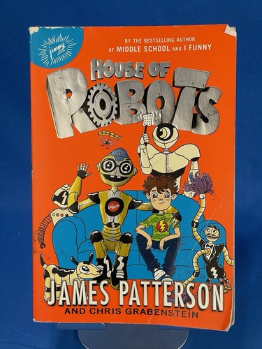 House Of Robots Lot - Chapter Books 1 Thru 3 - James Patterson - Complete Series - Picture 7 of 12