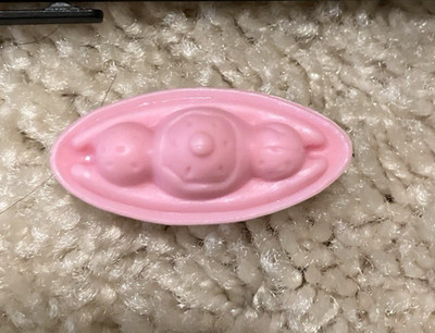 Barbie doll banana split ice cream pink dessert sweets food EUC! HTF accessory