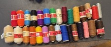 Dee Lite Yellow  Red Label Thread Lot of 30 New And Used