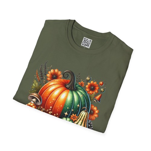 Autumn Harvest T-Shirt - Fall Graphic Tee, Pumpkin Shirt, Seasonal Wear, [...] - Bild 30 von 62