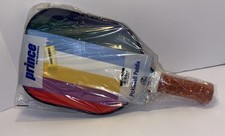 Prince Performance Pickleball Paddle 13mm Graphite NEW Multicolored