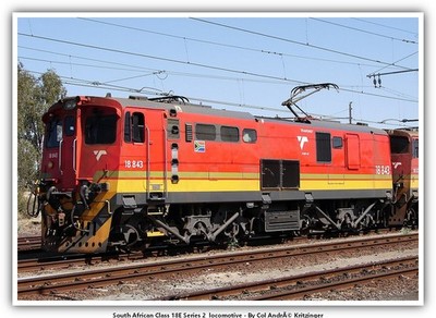 South African Class 18E Series 2   train railroad _issue8