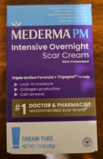 Mederma PM Intensive Overnight Scar Cream 1oz New Exp 11-27 Free Shipping 