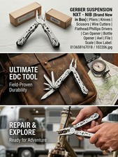 Gerber Suspension-NXT Multi-Tool 15in1 with Pocket Clip Stainless Steel