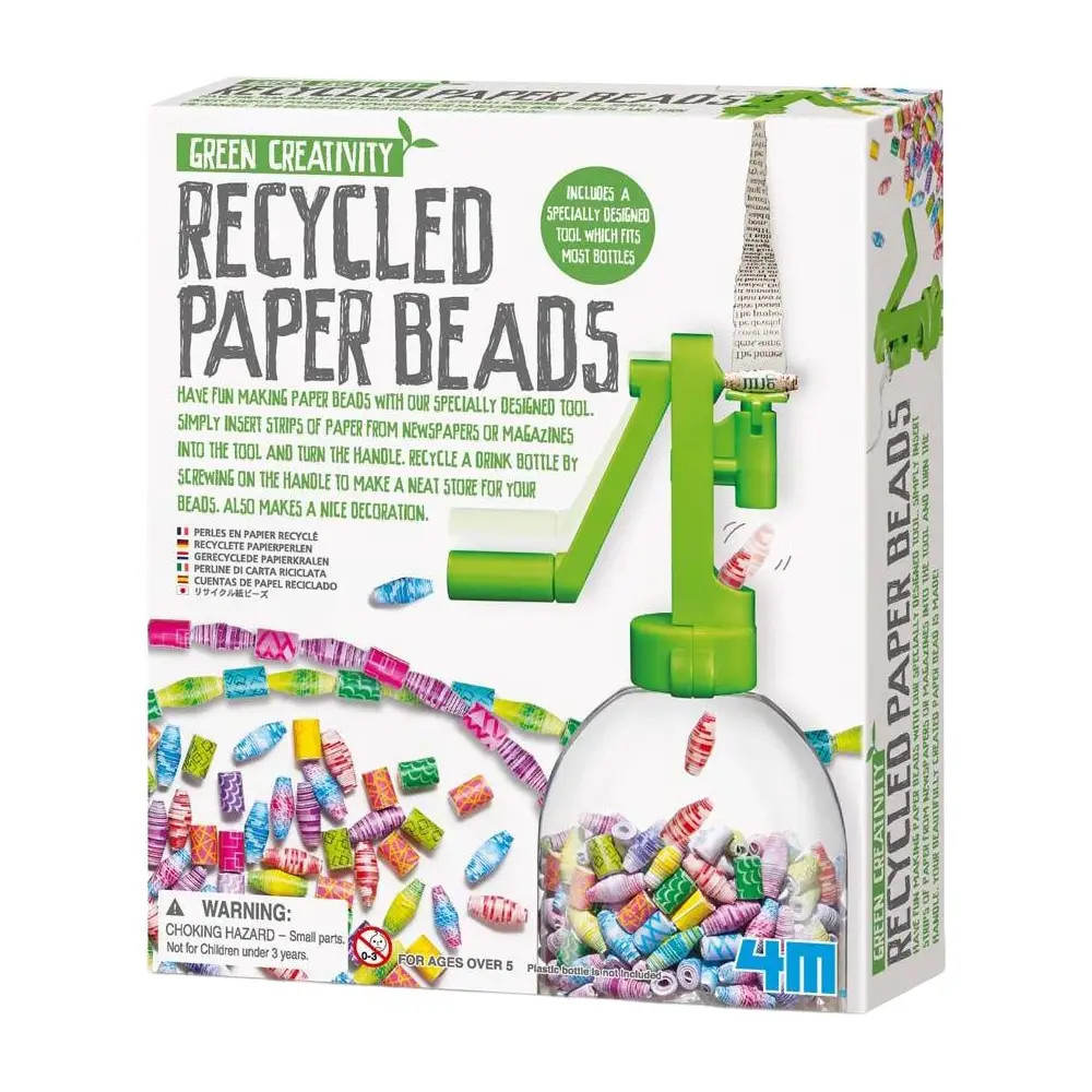 Kreative Handarbeit: Green Creativity: Recycelte Papierperlen