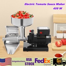 Electric Tomato Strainer Machine Tomato Sauce Jam Maker For Strawberry Blueberry