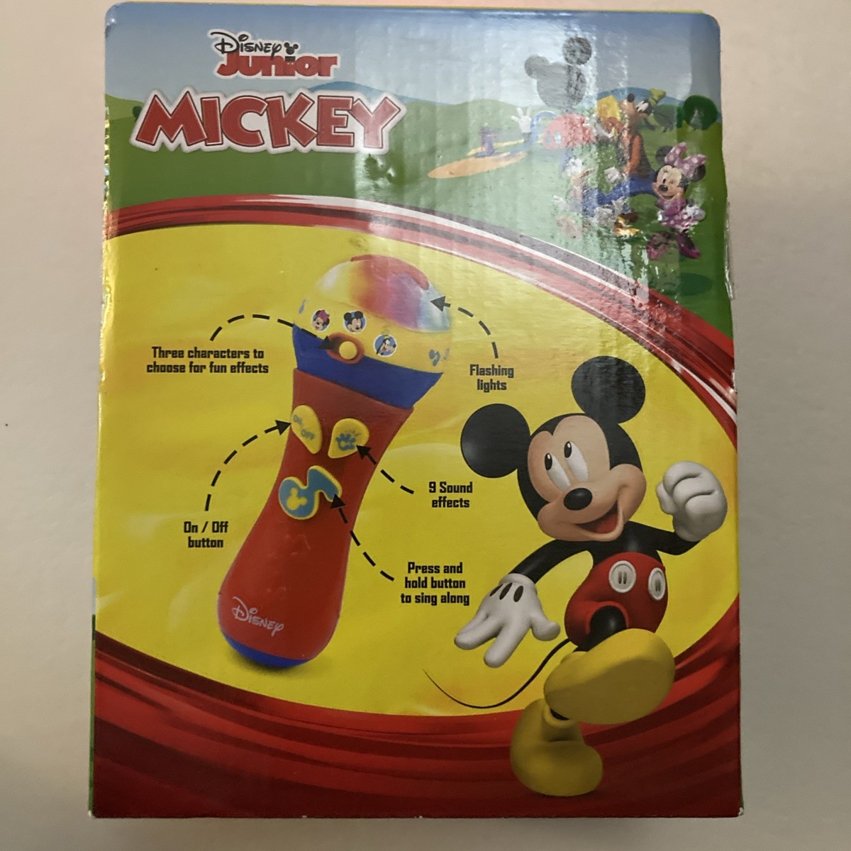 Disney Mickey Mouse Microphone My First Microphone Sing Along NEW
