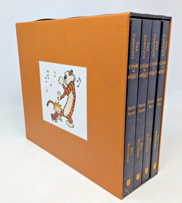 The Complete Calvin and Hobbes 4-Volume Paperback Box Set   Bill Watterson